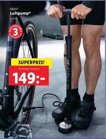 Lidl Luftpump erbjuda