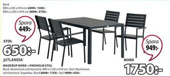 JYSK Maderup bord erbjuda