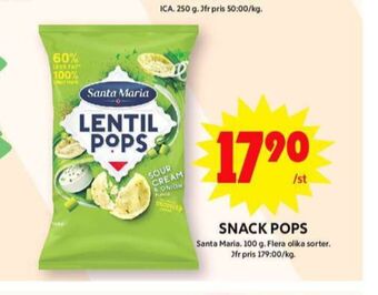 ICA Maxi Santa maria chips erbjuda