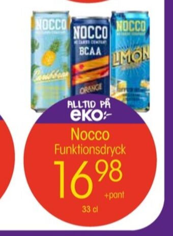EKO Caribbean energidryck erbjuda