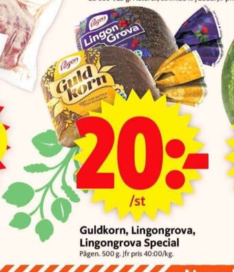 ICA Supermarket Lingongrova rågbröd erbjuda