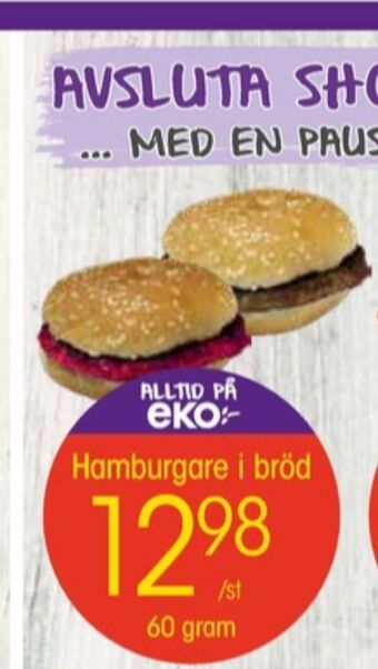 EKO Eko restaurang erbjuda