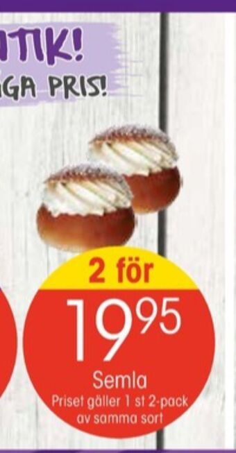 EKO Eko butiksbakat kaffebröd erbjuda
