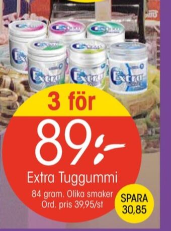 EKO Extra tuggummi erbjuda