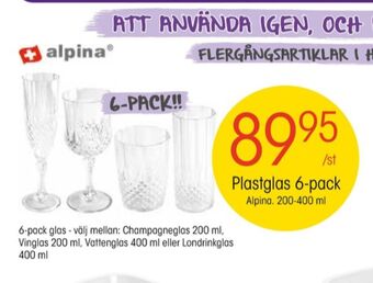 EKO Alpina glas erbjuda