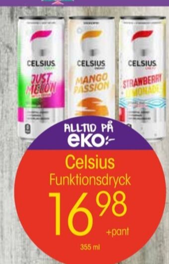 EKO Tropical twist energidryck erbjuda