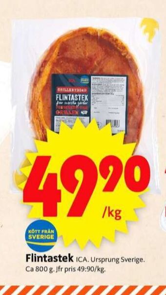 ICA Supermarket Scan flintastek erbjuda