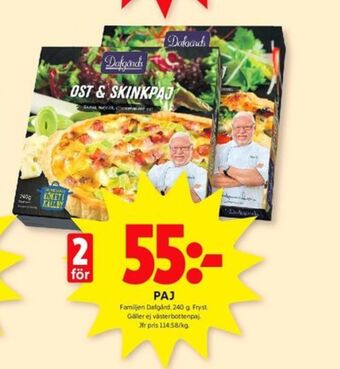 ICA Kvantum Dafgårds matpajer erbjuda