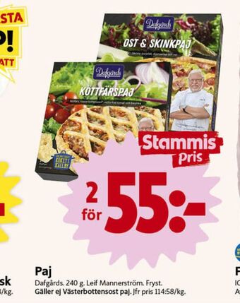 ICA Nära Dafgårds matpajer erbjuda