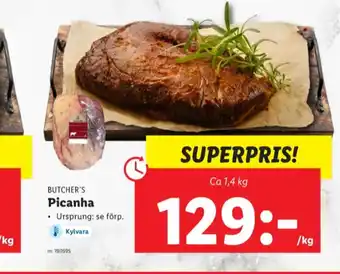 Lidl Butchers picanha erbjuda