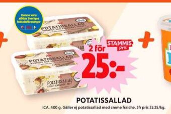 ICA Maxi Ica potatissallad erbjuda