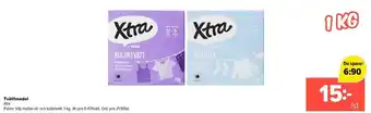 Coop Extra X-tra tvättmedel pulver erbjuda