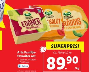 Lidl Arla edamer erbjuda