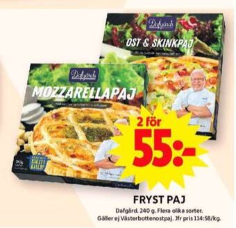 ICA Maxi Dafgårds matpajer erbjuda