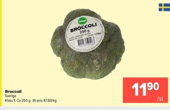 Coop Extra Coop broccoli erbjuda