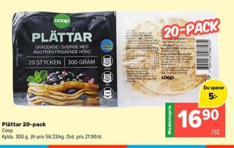 Coop Extra Coop plättar erbjuda