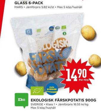 Willys Hemma Garant potatis erbjuda