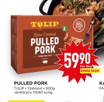 Willys Hemma Tulip pulled pork erbjuda