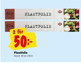 City Gross Plastfolie erbjuda