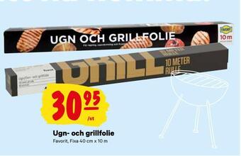 City Gross Ugn- och grillfolie erbjuda