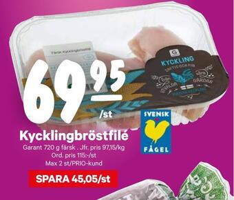 City Gross Kycklingbröstfilé erbjuda