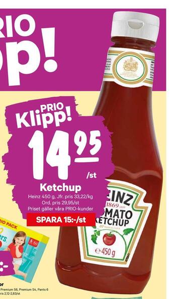 City Gross Ketchup erbjuda
