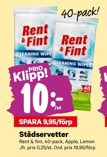 Städservetter