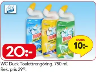 Bo Ohlsson WC Duck Toalettrengöring 750ml erbjuda