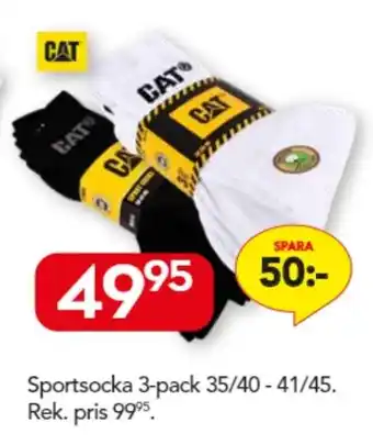 CAT Sportsocka 3-pack
