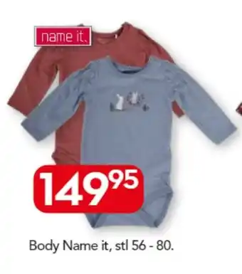 Bo Ohlsson Name it Body, stl 56-80 erbjuda