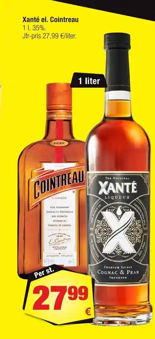 Calle Xanté el. cointreau erbjuda