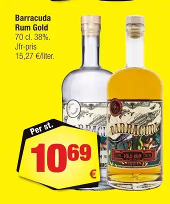 Calle Barracuda rum gold erbjuda