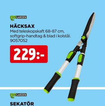 Jem&Fix Häcksax erbjuda