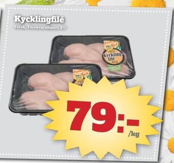 Bonum Matmarknad Kycklingfilé erbjuda