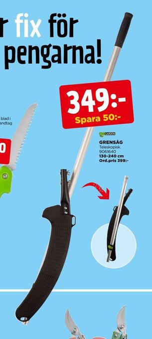 Jem&Fix Grensåg erbjuda