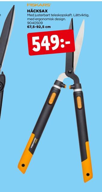 Jem&Fix Häcksax erbjuda