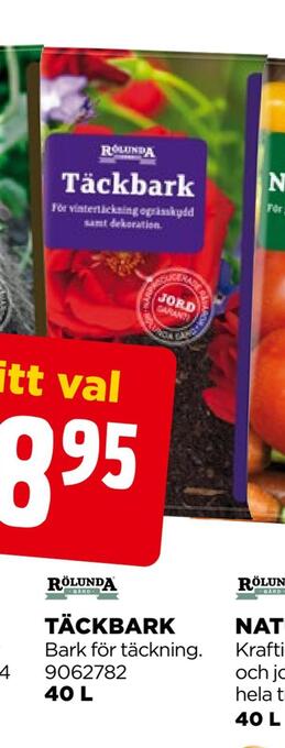 Jem&Fix Täckbark erbjuda