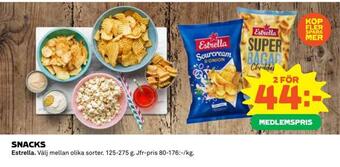 Coop Konsum Snacks erbjuda