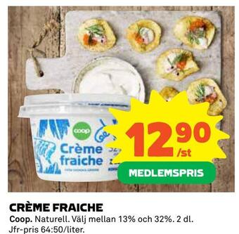 Coop Daglivs Crème fraiche erbjuda
