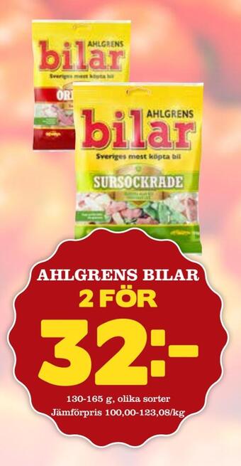Din Mat Ahlgrens bilar erbjuda