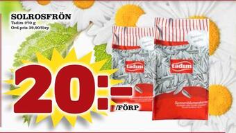 Din Mat Solrosfrön erbjuda