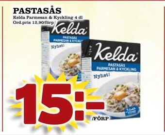 Din Mat Pastasås erbjuda