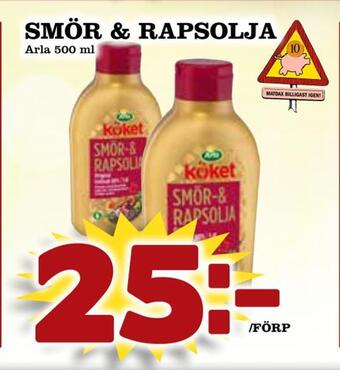 Matdax Smör & rapsolja erbjuda