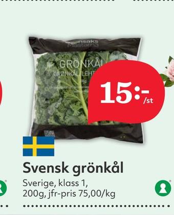 Hemköp Svensk grönkål erbjuda