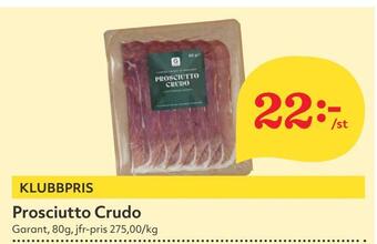 Hemköp Prosciutto crudo erbjuda
