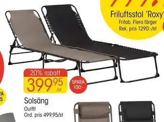 EKO Solsäng erbjuda