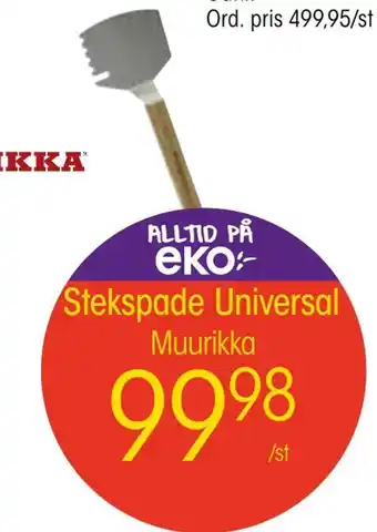EKO Stekspade universal erbjuda