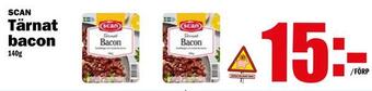 Matdax Tärnat bacon erbjuda