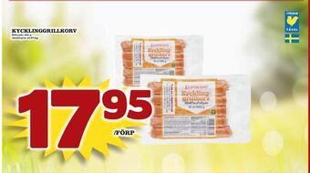 Matdax Kycklinggrillkorv erbjuda