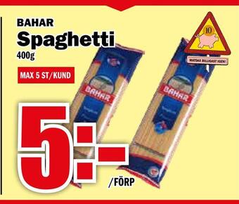 Matdax Spaghetti erbjuda